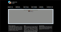 Desktop Screenshot of flipbookfilms.in